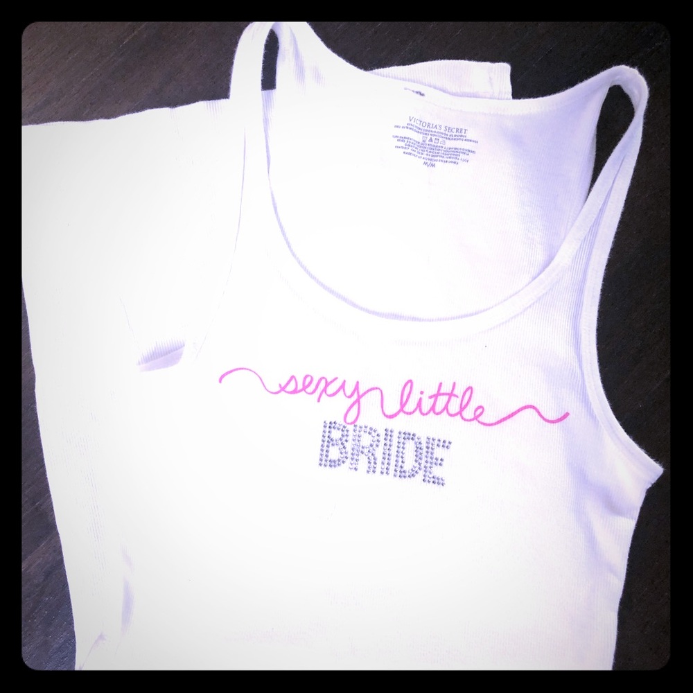 Sexy Little Bride Tank Top M Victoria’s Secret